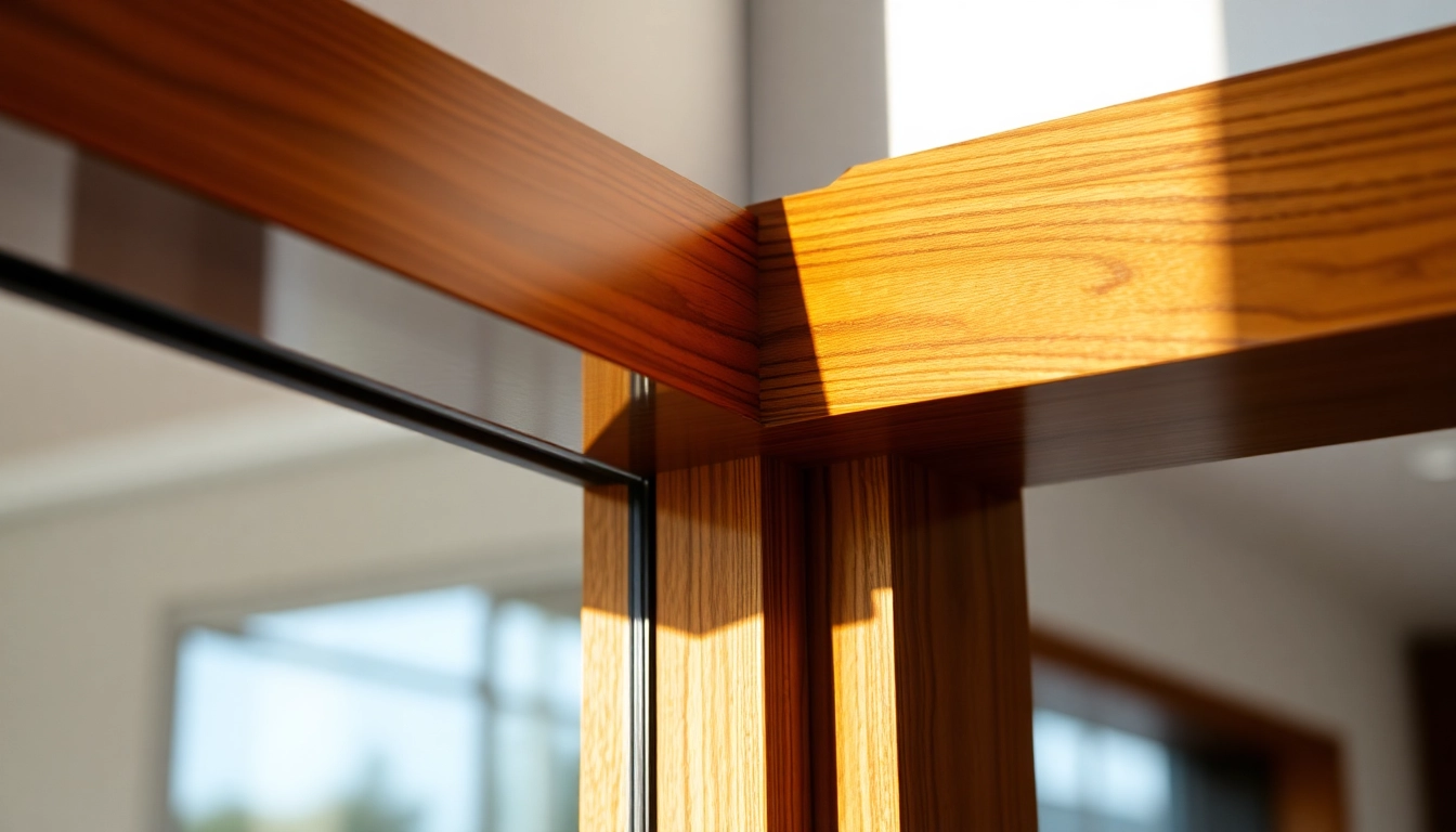 Finish trim being installed in a modern home, highlighting precise craftsmanship and smooth finish for an elegant look.