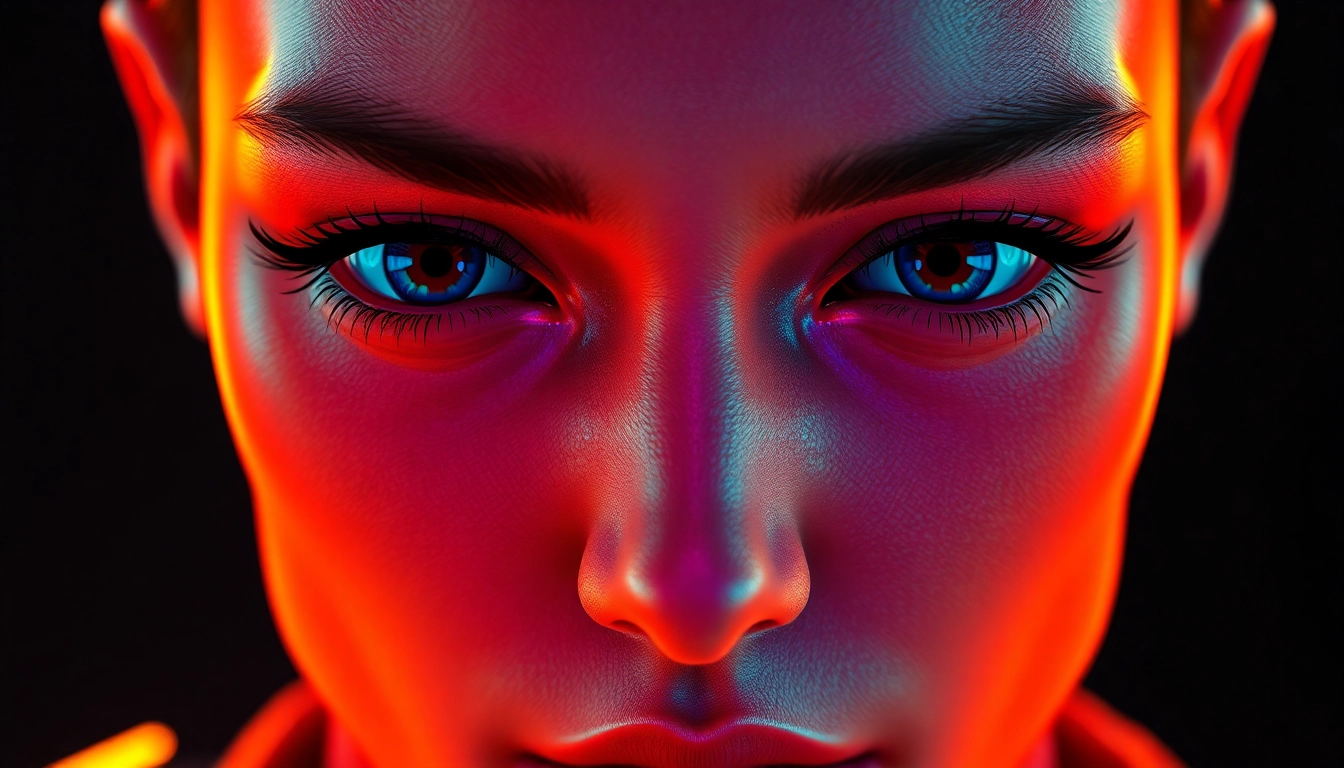 High-quality nsfw ai generator creating realistic adult digital portraits with vibrant colors and detailed textures for screen readers.